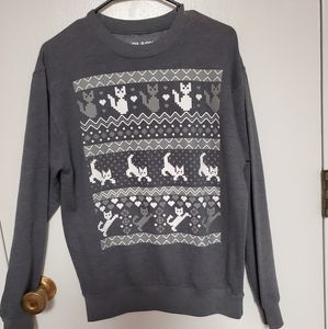 Cat Christmas sweater